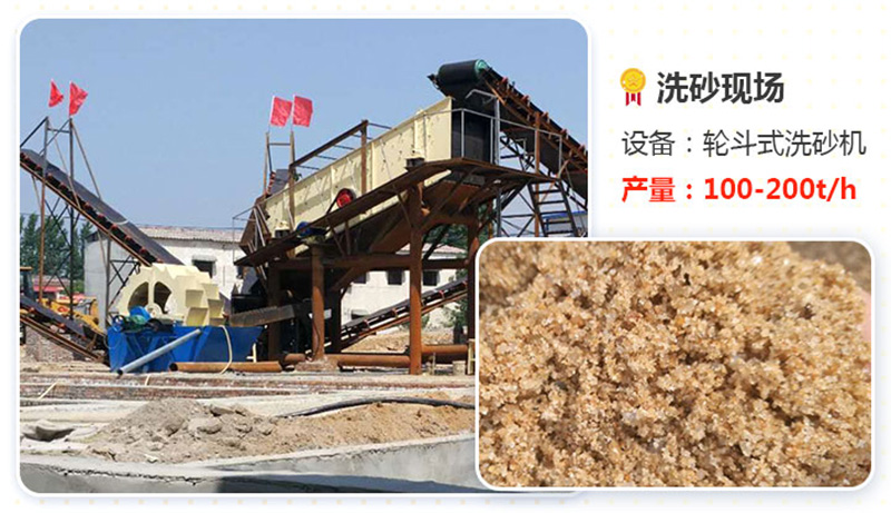輪式洗砂機產(chǎn)量高、效果好